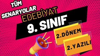 9SINIF EDEBİYAT 2DÖNEM 2SINAV [upl. by Crawley982]