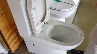 How to tighten a loose toilet seat [upl. by Burroughs]