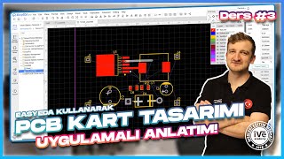 Easyeda Kullanarak Çevrimiçi PCB Tasarımı Nasıl Yapılır  Uygulamalı Anlatım  Ders 3 [upl. by Alfredo]