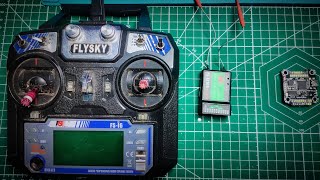 How to setup Flysky Fsi6 Transmitter amp Receiver for FPV Drone  Hindi  Aviationrcfly [upl. by Atimed]