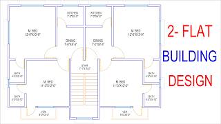 HOUSE PLAN DESIGN  EP 325  1100 SQUARE FEET TWOUNIT HOUSE PLAN  LAYOUT PLAN [upl. by Nassir116]