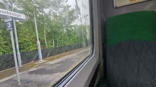 Onboard 166212 WestburyTrowbridge [upl. by Rosco]