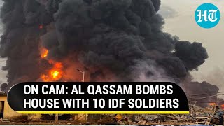 Al Qassam Blows Up House With 10 Israeli Troops Inside Into Bits IDF Faces Setback In Central Gaza [upl. by Aloisius718]