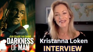 Kristanna Loken On DARKNESS OF MAN And Giving quot110quot To Acting And Producing [upl. by Farrica]