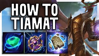 A PRO PLAYERS GUIDE TO TIAMAT  Tiamat PlaybyPlay Ranked Conquest [upl. by Aura]