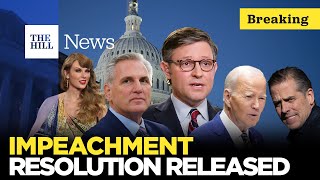 BREAKING Major Impeachment Update McCarthy Leaving Congress Clash Of GOP Titans [upl. by Mcculloch]