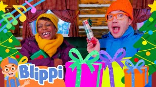 Blippi and Meekahs Gift Giving Song  BRAND NEW Holiday Nursery Rhymes for the Family [upl. by Norrag94]