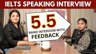 IELTS Speaking Interview  Band 55 with Feedback  Full IELTS Speaking Test 2023  Sapna Dhamija [upl. by Marriott]