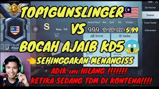 BOCAH AJAIB KD5 INI HILANG KETIKA SEDANG RANCAK BERLAWAN DI PUBGM KONTENA  ARETIHXGAMING [upl. by Banquer]