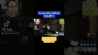 Polo fait son premier kills sur fortnite fortnite polo gameplay gaming youtube jeuxvidéo [upl. by Nemracledairam780]