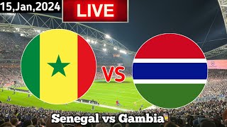 Senegal Vs Gambia Live Match Today [upl. by Susy]