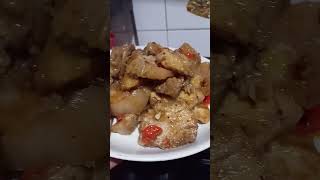 House food  cooking fork with chili sauce  vidioshort  youtubeshort  trading [upl. by Melisent]