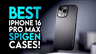 7 Best iPhone 16 Pro Max Spigen Cases Line Up ✅ [upl. by Aneehsal]