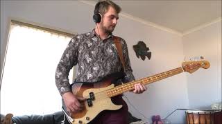 The Unguarded Moment Live  The Church Bass Cover [upl. by Giamo]