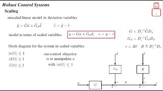 First Step in Robust Control Analysis Scaling a System [upl. by Lesak]