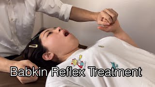 Reflex treatment for Babkin reflex English [upl. by Anna-Diana]