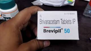 Brivaracetam tablets 50 mg bangla  Brevipil 50 tablet uses in bangla  Brivaracetam for Epilepsy [upl. by Nnylirej]