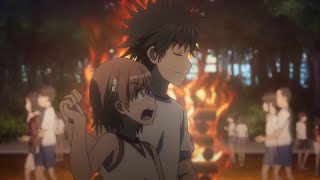 Misaka dances with Touma Toaru kagaku no Railgun T [upl. by Landis]