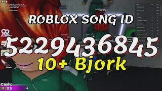 10 Bjork Roblox Song IDsCodes [upl. by Lemhar387]