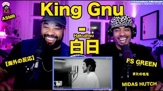 King Gnu  Hakujitsu 白日【海外の反応】ゲスト FS GREEN  日本語字幕付きLove Peace Positivity  MIDORISAN  ASMR [upl. by Alston621]