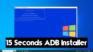 How to Install ADB and Fastboot Drivers on Windows 10  Adb Drivers Installation on Windows 10 [upl. by Dusza]