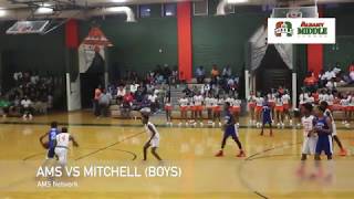 Albany Middle Indians vs Mitchell Basketball Highlights Boys [upl. by Anaiq]