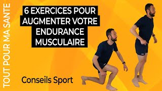 Séance dexercices pour améliorer lendurance musculaire [upl. by Cantone]