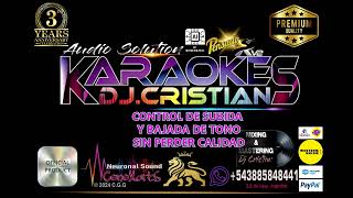 Piel morena  Serrana mia  LOS GORILAS KARAOKE [upl. by Leupold]