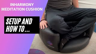 How to setup and use your inHarmony Meditation Cushion [upl. by Maggio]