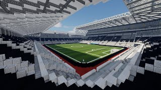 Minecraft  ST JAMES PARK Newcastle United  Megabuild  DOWNLOAD Official [upl. by Iila491]