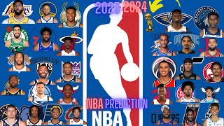 My NBA Prediction  Day [upl. by Ahsenahs697]