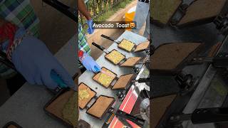 Avocado Toast😻  Indian Street Food shorts [upl. by Nahpets356]