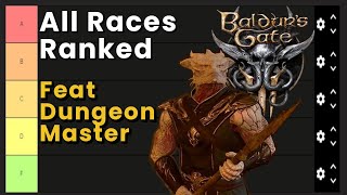 Baldurs Gate 3 Race Tier  All Races Ranked Best to Worst [upl. by Mamoun43]