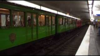 RATP  Rame historique Sprague sur la ligne 10 2009 [upl. by Navy]