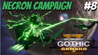 Battlefleet Gothic Armada 2  Necron Campaign 8  Max Difficulty [upl. by Nsaj]