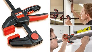 Versatile onehanded clamping and spreading Onehand clamps EZ  BESSEY [upl. by Cutlor]