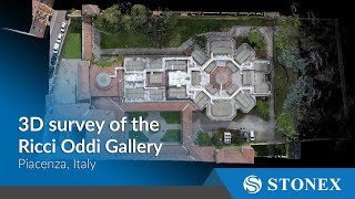 3D Survey of Ricci Oddi Gallery  Piacenza  Italy  X120GO SLAM  Photogrammetry data [upl. by Perkoff]