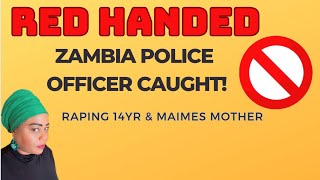 MPONGWE POLICE OFFICER RAPES 14 YEAR OLD AND MAIMES THE MOTHER AND GETS AWAY WITHIT zambia [upl. by Gleda281]