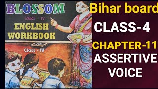 CLASS4 ENGLISH WORKBOOK CHAPTER11ASSERTIVE VOICE WORKSHEETS 5455565758 4th class eng wbch11 [upl. by Elehcar]