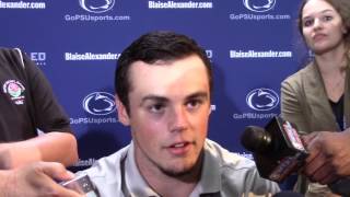 Trace McSorley  Temple postgame [upl. by Eimerej742]