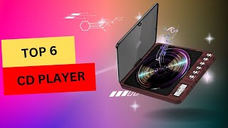 TOP 6 BEST CD PLAYER 2024 [upl. by Ludewig]