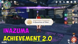 A Question of Diet  Genshin achievement  Genshin Impact [upl. by Fennessy279]