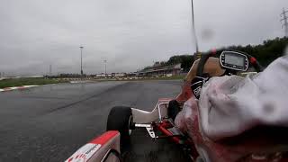 South Garda Karting  Lonato  Wet Onboard  Birel ART OK Senior [upl. by Alemahs717]