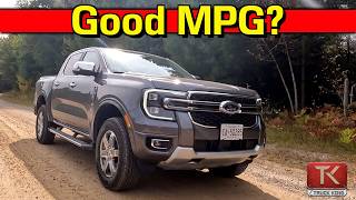 Is the Ford Ranger Better with 27L EcoBoost V6 2024 Ford Ranger Lariat V6 First Drive  MPG Test [upl. by Dorelia]