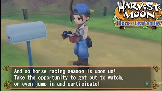 Balap Kuda Lumping  Harvest Moon Hero Of Leaf Valley Spring 22 [upl. by Stephenie]