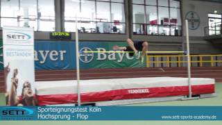 SPORTEIGNUNGSTEST KÖLN 2015  HOCHSPRUNG  LEICHTATHLETIK [upl. by Ursel415]