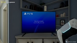 PS5 Simulator Short Indie Game [upl. by Eelaroc]