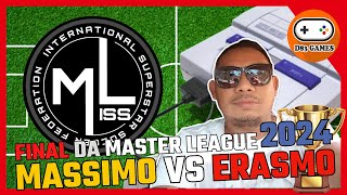 FINAL MASTER LEAGUE 2024 🏆 MASSIMO VS ERASMO  INTERNATIONAL SUPERSTAR SOCCER ⚽⚽ 📺🎮⭐⭐⭐⭐⭐ [upl. by Leod339]