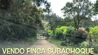 VENDO FINCA EN SUBACHOQUE [upl. by Neenaj]