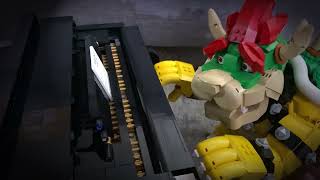 Lego Bowser Plays Peaches [upl. by Nolahs305]